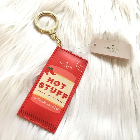 kate spade Accessories - Hot sauce keychain